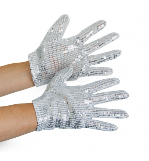 Popstar Glitzerhandschuhe
