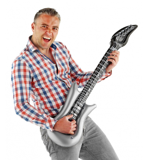 Aufblasbare E-Gitarre