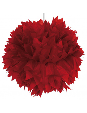 Pompon Rot - 30 cm