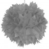 Pompon Silber - 30 cm