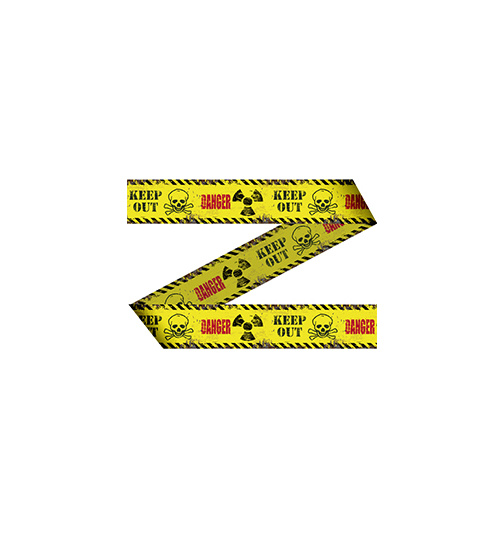 Absperrband Gefahr / Danger Keep Out - 15 Meter