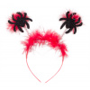 Halloween Tiara / Haarreif mit Spinne