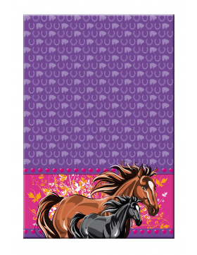 Pferde Tischdecke 130x180 cm