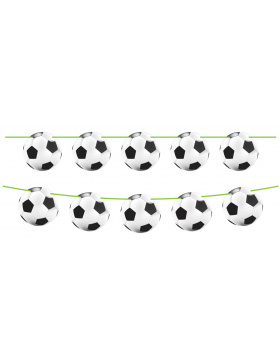 Fußball Wimpelkette - 10 Meter