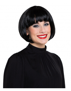 Perücke Bobfrisur Schwarz