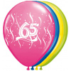 65. Geburtstag Ballons Wirbel 30 cm - 8 Stück