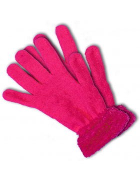 Handschuhe Neon-Pink
