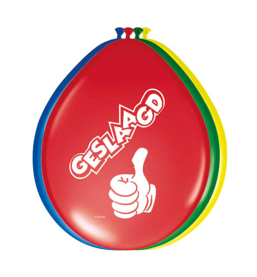 Bestanden Ballons 30 cm - 8 Stück