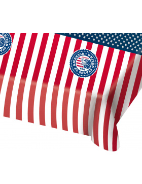 USA Party Tischdecke - 180x130 cm
