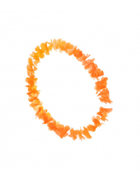 Blumenkette Hawaii Orange