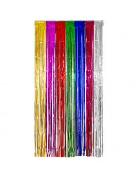 Türvorhang Folie Regenbogen - 2x1 m