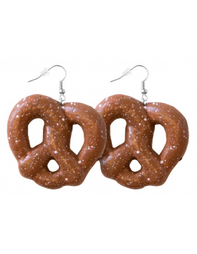 Oktober Bierfest Brezel-Ohrringe