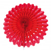 Wabenfächerdeko Rot - 45cm