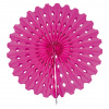 Wabenfächerballon Rund Pink - 45cm