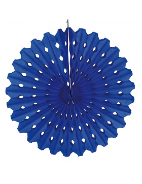 Wabenfächerballon Blau - 45cm