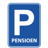 Rentner /Pensioen (NL) Parkplatzschild Türschild