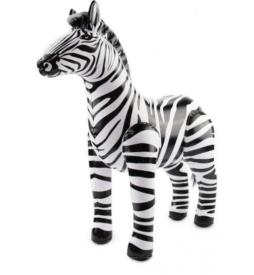 Aufblasbares Zebra - 60x55 cm