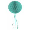 Wabenfächerballon Rund Mintgrün - 30 cm