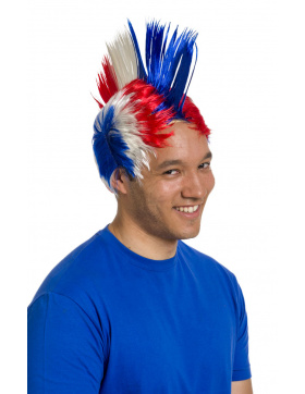 Perücke Irokesenfrisur Holland Frankreich