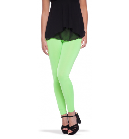 Neongrüne Leggings