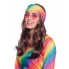 Hippie-Perücke met Stirnband