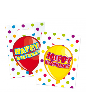 Geburtstag kleine Tüten - 6 Stück