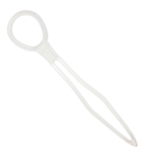 Durchsichtige Ballonverschlüsse - 10 Stück