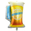 Oktober Bierfest Ballon Bierglas - 60x80 cm
