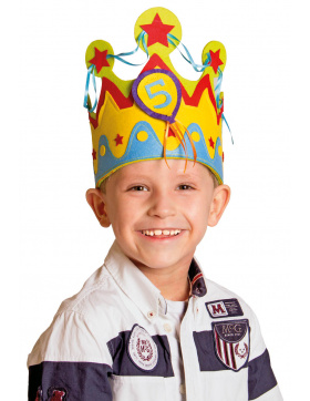 Geburtstagskrone für Jungen von 1 bis 5 Jahre