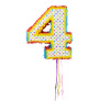 Pinata Zahl 4 - 49 cm