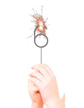 Kategorie F1 Feuerwerk Wunderkerzen Ziffer / Zahl 6