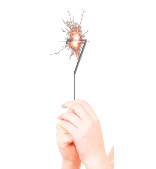 Kategorie F1 Feuerwerk Wunderkerzen Ziffer / Zahl 7
