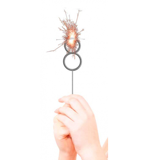 Kategorie F1 Feuerwerk Wunderkerzen Ziffer / Zahl 8