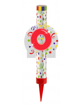 Kategorie F1 Feuerwerk Fontäne Ziffer / Zahl 0