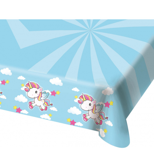 Einhorn Tischdecke 180x130 cm