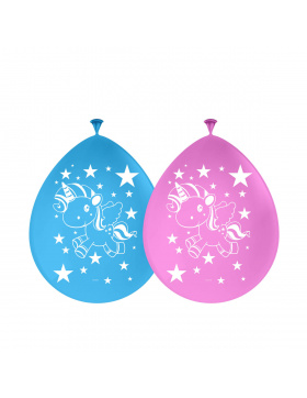 Einhorn Ballons - 8 Stück