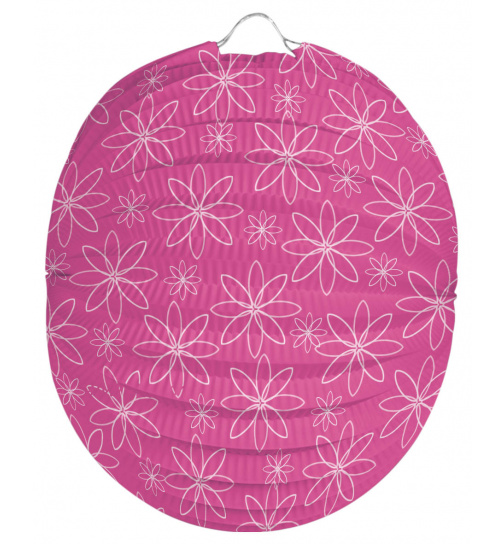 Lampion / Laterne Heilige Kommunion Mädchen Rund - 22 cm