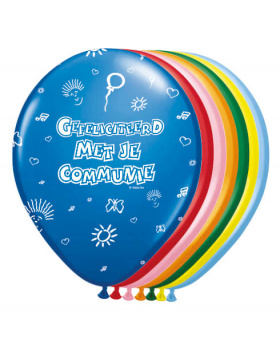 Ballons zur heiligen Kommunion verschiedene Farben - 30 cm