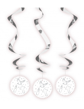 Heilige Kommunion Hängedeko - 3 Stück