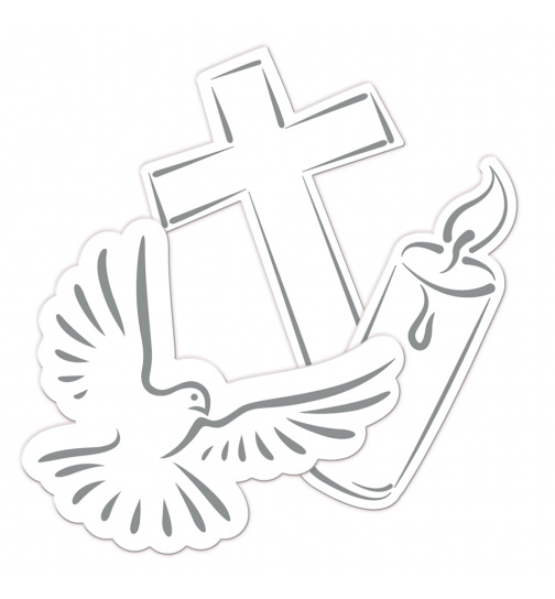 Heilige Kommunion Streudeko / Konfetti XL