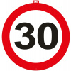 30. Geburtstag Türschild Verkehrsschild - 47cm