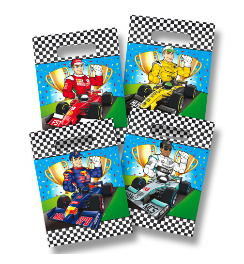 Formel 1 kleine Tüten - 8 Stück