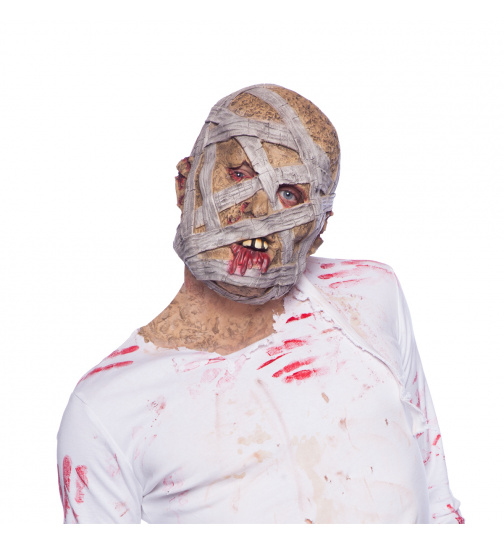 Horror-Maske Mumie Halloween