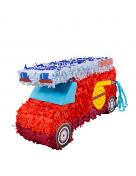 Pinata Feuerwehrauto - 55x30 cm