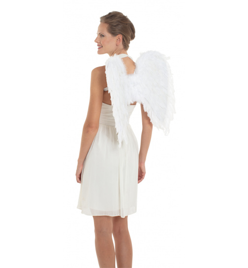 Engelsflügel Weiß - 50x50 cm