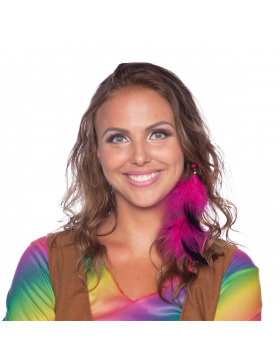 Hippie Haarschmuck Federn