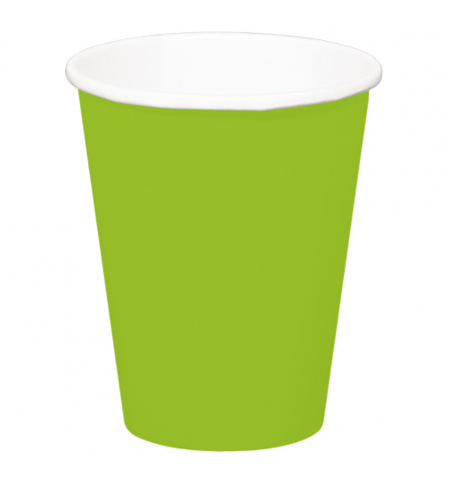 Pappbecher - Grüne - 350 ml - 8 Stück