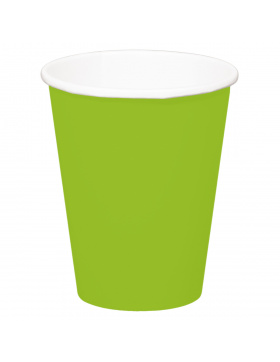 Pappbecher - Grüne - 350 ml - 8 Stück