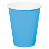 Pappbecher - Blau - 350 ml - 8 Stück