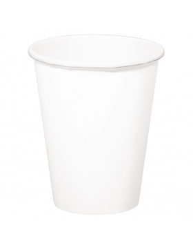 Pappbecher - Weiße - 350 ml - 8 Stück